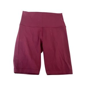 Lululemon biker shorts size 6